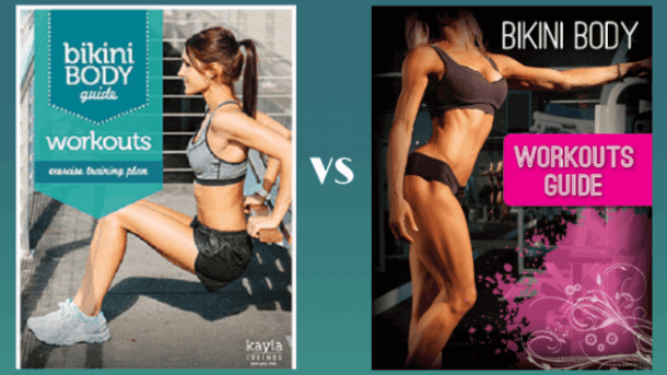 Kayla Itsines Workout vs Bikini Body Workout